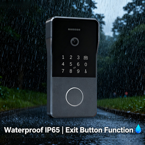 <span class=keywords><strong>Kit</strong></span> de <span class=keywords><strong>Videoportero</strong></span> Inteligente IP HIWINK para Villa, Cámara 2K, WiFi, App Tuya, Contraseña, Reconocimiento Facial, Palma de la Mano, Control de Acceso, IP65 - Product Image 2