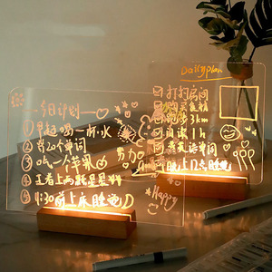 Trong nhà nhà LED Acrylic bảng tin với 7-màu bút đứng chủ xóa được Lưu ý Memo Board bảng trắng Loại sản phẩm - Product Image 5