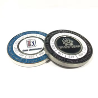 Vente en gros de pièces de golf personnalisées Marqueur de balle de golf magnétique