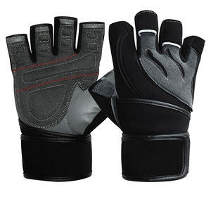 Gants de sport pour hommes en coton et cuir, logo personnalisé imprimé, pour musculation, entraînement, sport, voyage, couleur personnalisée, toutes tailles - Product Image 6