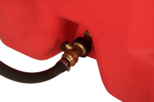 Tanque de combustible portátil para ruedas, almacenamiento de combustible, fluido de gasolina, diésel con bomba, 14 galones - Product Image 3