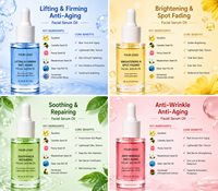Huile Visage Végétalienne au Squalane OEM 30ml - Anti-Âge, Raffermissante, Éclaircissante, Correctrice de Pigmentation, Apaisante et Réparatrice
