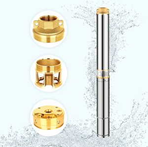 Pompe à eau submersible haute pression monophasée 0,5 CV en acier inoxydable 2,5SDM1.5/24 pour puits profond, idéale pour l'agriculture - Offre Spéciale - Product Image 3