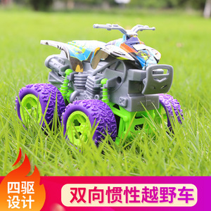 Juguete de Dinosaurio Todoterreno, Auto de Acrobacias con Tracción en las 4 Ruedas, Accionado por Fricción, para Niños de 5 a 7 Años, Juego Educativo al Aire Libre - Product Image 5