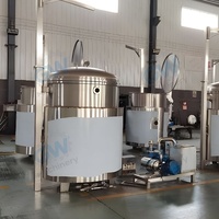 Machine commerciale pour la cuisson du sucre de canne à sucre et la fabrication de fondant