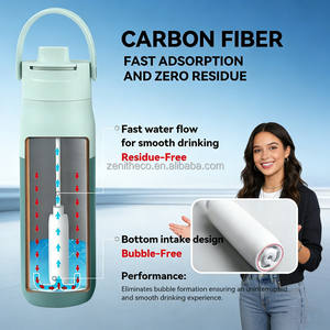 Nouvelle gourde isotherme à double paroi en acier inoxydable avec filtre à charbon, 890 ml, couleur personnalisée, anti-fuite, sans BPA, écologique, 2025 - Product Image 5