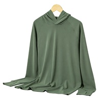 Chemises de pêche à manches longues pour hommes Palmyth, avec capuche, protection UV UPF 50, séchage rapide, impression par transfert thermique sans couture