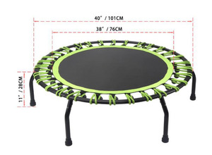Pieghevole 40 "Mini primavera gratis per bambini trampolino Bungee al coperto, <span class=keywords><strong>Fitness</strong></span> Jumping <span class=keywords><strong>Sport</strong></span> palestra esercizio rimbalzista a buon mercato in vendita - Product Image 3
