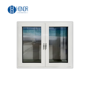 Fenêtres à <span class=keywords><strong>double</strong></span> <span class=keywords><strong>vitrage</strong></span> de style moderne les plus vendues, utilisées pour les fenêtres à battants en <span class=keywords><strong>PVC</strong></span> pour la maison - Product Image 4