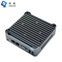 Mini computadora Intel Nuc J1900 DDR3 SSD Dual Lan HD VGA WIFI Win 10 Linux Home Office Business Mini Pc sin ventilador