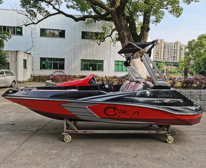 High-performance 15ft Mini Yacht - Double-Layer Fiberglass Boat