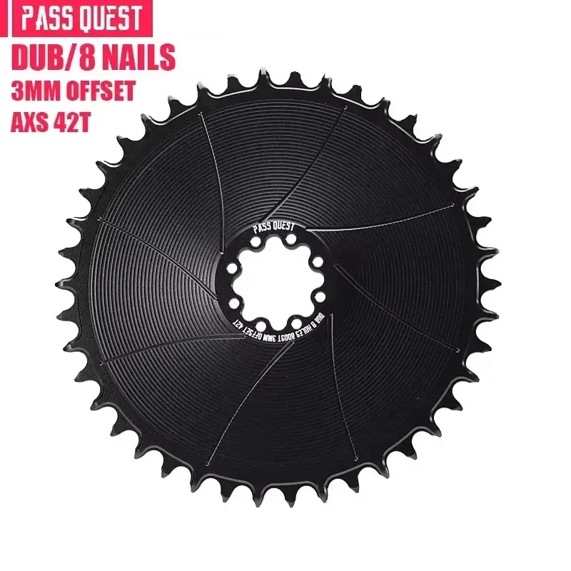 AXS BLACK ROUND 42T