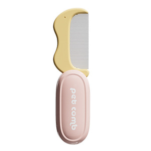 Folding Pet Comb Mini Size 3.8x12.6cm For Cat Dog Hair Removal Tear Stain Cleaning - Product Image 5