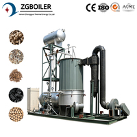 Caldera de Aceite Térmico de Biomasa Vertical de 200 kg de Baja Presión con Certificación CE y Ahorro de Energía para Planta de Aceite de Palma