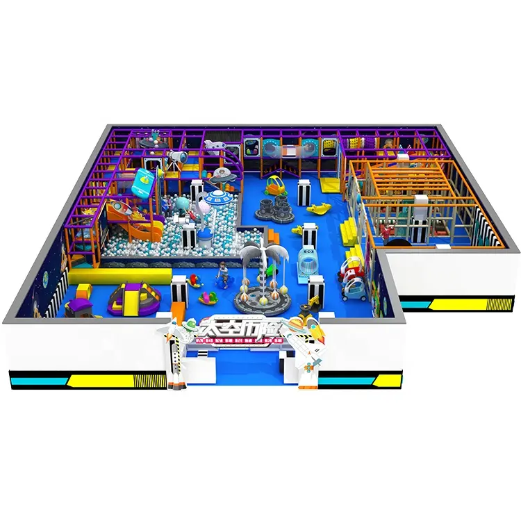 2020 angepasst Raum Thema Spielen Bereich Spielplatz Indoor-Spiel, Freizeitpark Ausrüstung Innen Für Verkauf