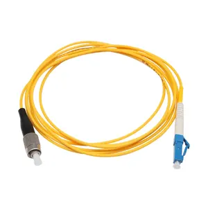 OM3 patch cord OM3 kabel LC ST dumplex 3m panjang LC konektor serat optik kabel patch