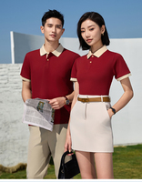 Venta al por mayor de alta calidad camisa de polo en blanco Logotipo de diseño personalizado su propio estilo Formal de negocios uniforme camiseta Unisex estilo de oficina