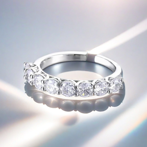 Anillos de Zirconia al por Mayor, Anillos Apilables de Aleación en Tono Plata y Oro para Mujeres y Niñas, Joyería Personalizada para Bodas y Fiestas - Product Image 5