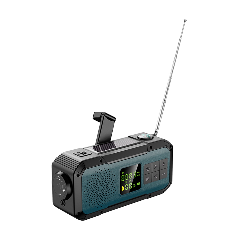 D589 2022 новый продукт DAB цифровая Европейская аварийная погода радио Динамик Мощный 4000 мАч долговечный Солнечный динамик
