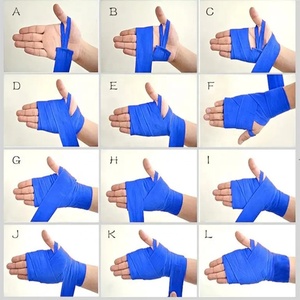 Fascia Protettiva per Mani da Boxe, <span class=keywords><strong>Benda</strong></span> per Polso da Boxe 5cm*2.5m/3m/3.5m/4m/4.5m/5m - Product Image 3