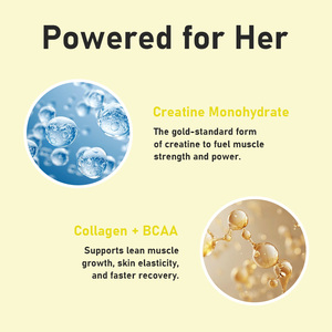Gomitas de Creatina Monohidrato de la Mejor Calidad, Favorecen el Crecimiento Muscular, Promueven la Elasticidad de la Piel, Suplemento Deportivo Diseñado para Mujeres - Product Image 3