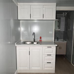 Edificio de oficinas de lujo para las <span class=keywords><strong>cuatro</strong></span> estaciones, apartamento individual de acero duradero, casa contenedor de vida, Panel sándwich de calor resistente al frío - Product Image 5