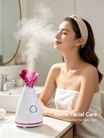 Mini Face Steamer Nano Mist Isi Ulang untuk Penggunaan di Rumah, Luar Ruangan, dan Hotel