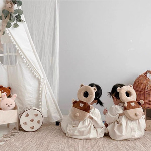 Nouveau Style peluche jouet tête et dos protection Pad peluche beaux animaux bébé oreiller Anti-chute pour apprendre à marcher vacances - Product Image 6