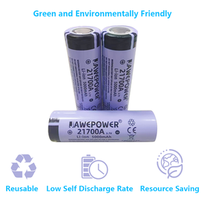 21700 Batería recargable de iones de litio 3,7 V 5000mAh Baterías de iones de litio de celda - Product Image 4