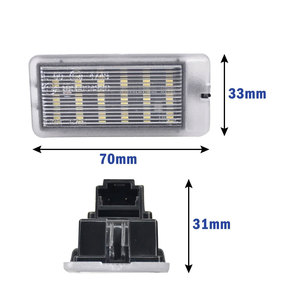 Nuevas Luces LED para Maletero <span class=keywords><strong>Trasero</strong></span> de 12V para Qashqai 2006-2021, Leaf 2018-24, Juke, Note, Pulsar, Kicks, <span class=keywords><strong>Versa</strong></span> - Product Image 5