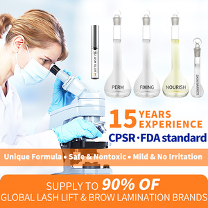 Colle pour rehaussement de <span class=keywords><strong>cils</strong></span> coréenne en tube noir, marque privée - Product Image 5