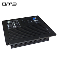 Module d'amplificateur de haut-parleur actif professionnel 4 canaux DSP classe D 1200W PDA4800+CQ380 OMB avec panneau en aluminium pour grandes enceintes