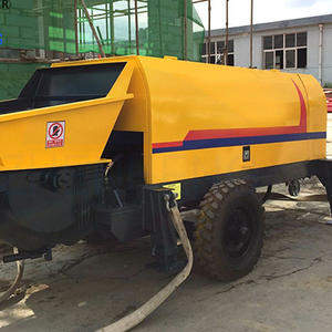 Pompe à béton sur remorque à bas prix avec camions malaxeurs de ciment pour l'Afrique - Product Image 1