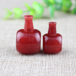 <b>Red</b> Chalcedony Buddha Head Beads 16MM 18MM 20MM For DIY <b>Bracelet</b> Necklace Accessories Quartzite Jade Jewelry Parts - Product Image 2