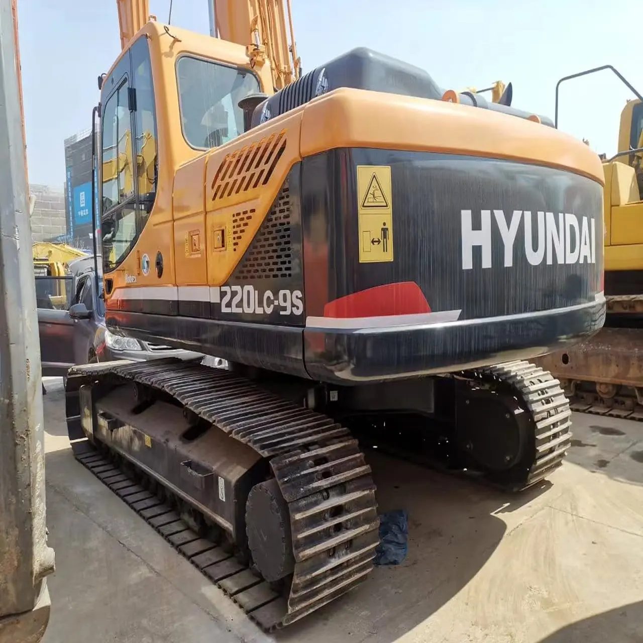 second hand Used HYUNDAI 220LC-9S Excavator for sale korea original hyundai 220 225 digger used hyundai 225-9 in stock