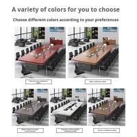 Table de conférence extensible en bois sur mesure, moderne et luxueuse, pour hôtels, écoles, bureaux à domicile, hôpitaux