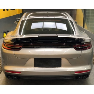 ชุดแต่งสปอยเลอร์หลังไฟฟ้ารุ่นปี 2022-2023 สำหรับ Porsche Panamera 971.2 แบบติดตั้งด้วยกาว เทป และสกรู - Product Image 2