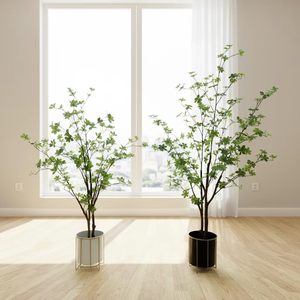 Árbol Artificial <span class=keywords><strong>de</strong></span> Enkianthus Perulatus, Flor <span class=keywords><strong>de</strong></span> <span class=keywords><strong>Nieve</strong></span> Japonesa Artificial con Follaje Verde Denso para Decoración <span class=keywords><strong>de</strong></span> Interiores, Hogar y Oficina, Varios Tamaños - Product Image 3