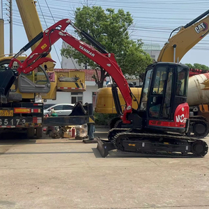 Mini-excavatrice Doosan d'occasion de 5 tonnes, moteur Yanmar, Vic55/Vic80, capacité de la benne de 0,16 m, pompe hydraulique Kawasaki Enerpac incluse - Product Image 1