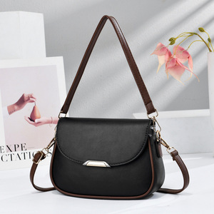 Bolso Bandolera de Color Sólido para Mujer, Tamaño Mediano, Estilo Casual Ligero, Blanco, Verde, Rosa, Caqui - Product Image 2