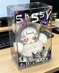 100% Original POP MART SKULLPANDA Bear Rebel 30cm, Figura Coleccionable de Vinilo Limitada, Juguete Artístico de Peluche, Lindo y Adorable para Regalo o Colección - Product Image 5