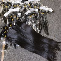 Vendor Rambut Virgin Asli 30 Tahun Pengalaman Grosir Pabrik, 100% Rambut Manusia Remy Alami Kamboja dengan Kutikula Tertata Rapi