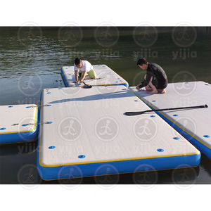 Plateforme flottante gonflable <span class=keywords><strong>pour</strong></span> yacht, quai flottant en PVC, <span class=keywords><strong>bain</strong></span> <span class=keywords><strong>de</strong></span> <span class=keywords><strong>soleil</strong></span> <span class=keywords><strong>pour</strong></span> <span class=keywords><strong>bateau</strong></span>, plateforme flottante gonflable <span class=keywords><strong>pour</strong></span> l'océan - Product Image 2