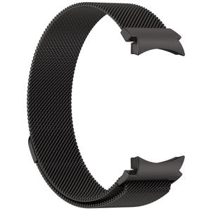 Correa Milanesa Sin Espacios para Reloj <span class=keywords><strong>Samsung</strong></span> <span class=keywords><strong>Galaxy</strong></span> 4 <span class=keywords><strong>5</strong></span> 6 7 44mm 40mm Classic 47mm 43mm 46mm 42mm, Correa de Bucle para Reloj 5pro <span class=keywords><strong>45mm</strong></span> - Product Image 2