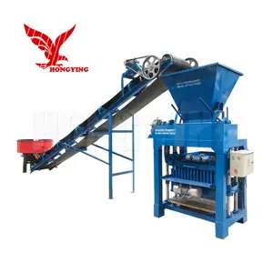 Semi-automatic cement block making machine small concrete block brick making machine production line