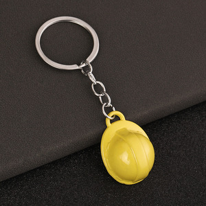 Portachiavi con Mini Casco di Sicurezza da Costruzione, <span class=keywords><strong>Regalo</strong></span> Originale <span class=keywords><strong>per</strong></span> Edili, Ingegneri, Artigiani, Manager di Cantiere, Geometri - Product Image 5