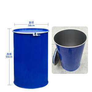 Usine en gros <span class=keywords><strong>vide</strong></span> tambour en acier conique <span class=keywords><strong>de</strong></span> <span class=keywords><strong>200</strong></span> <span class=keywords><strong>litres</strong></span> avec tête fermée barils d'huile en acier inoxydable durables <span class=keywords><strong>de</strong></span> 55 gallons à vendre - Product Image 6