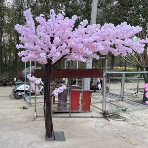 Alberi di Ciliegio Giapponese Rosa Chiaro Sakura in Seta, Decorazione da Tavolo Ecologica Fatta a Mano per Matrimoni, Natale, Lauree, Elegante Ciliegio - Product Image 5