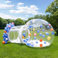 Vente Flash : Château Gonflable Commercial en PVC pour Enfants, Dôme Gonflable avec Souffleur et Pompe