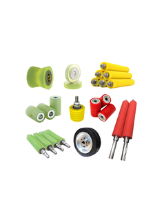 Polyurethane chính cách thông qua ổ đĩa bánh xe keo con lăn tráng Con lăn Polyurethane Con lăn Polyurethane bánh xe lái xe - Product Image 1